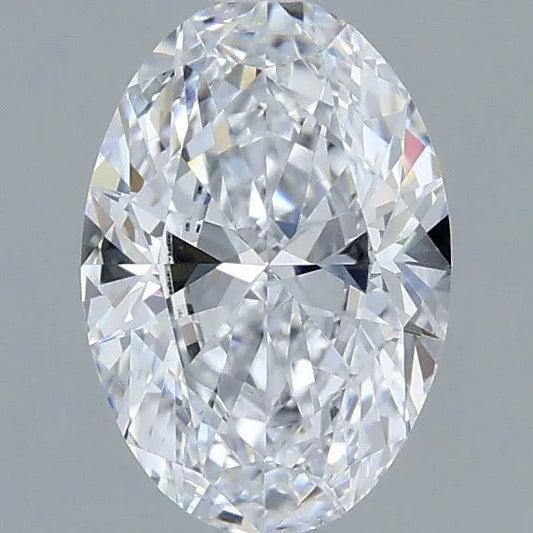 1.02ct Oval Lab Grown Diamond (Colour D, Clarity VVS2, IGI Certified)