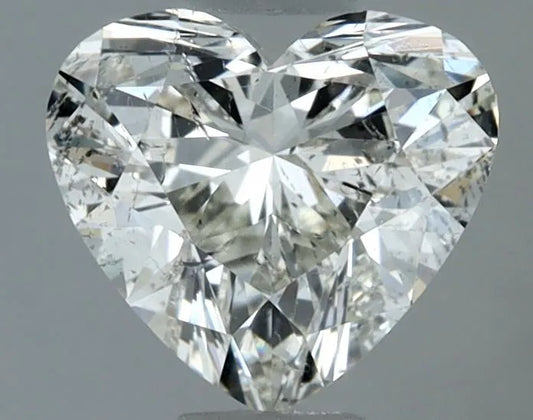 1.03ct Heart Natural Diamond (Colour I, Clarity SI2, Cut VG, IGI Certified)
