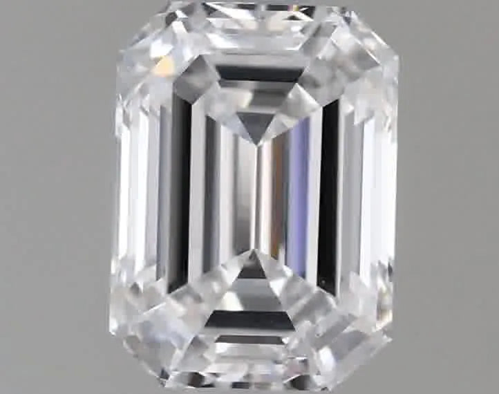 1.04ct Emerald Lab Grown Diamond (Colour D, Clarity VS2, IGI Certified)