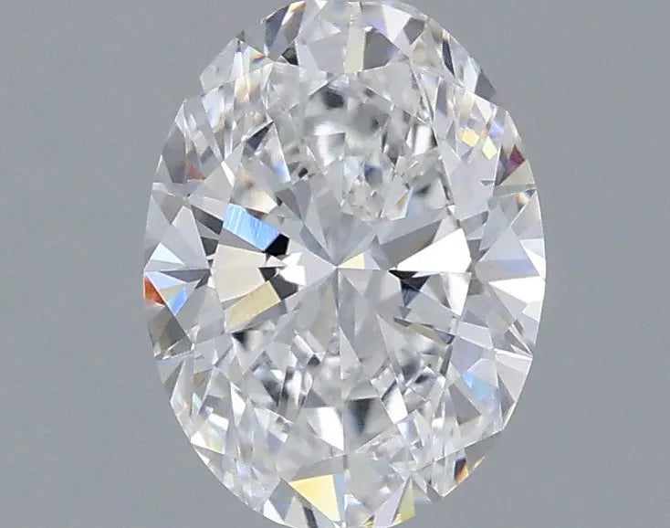 1.04ct Oval Lab Grown Diamond (Colour D, Clarity VVS2, IGI Certified)