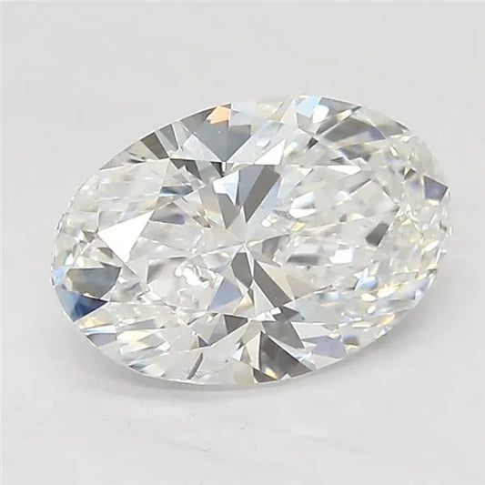 1.06ct Oval Lab Grown Diamond (Colour D, Clarity VVS2, IGI Certified)