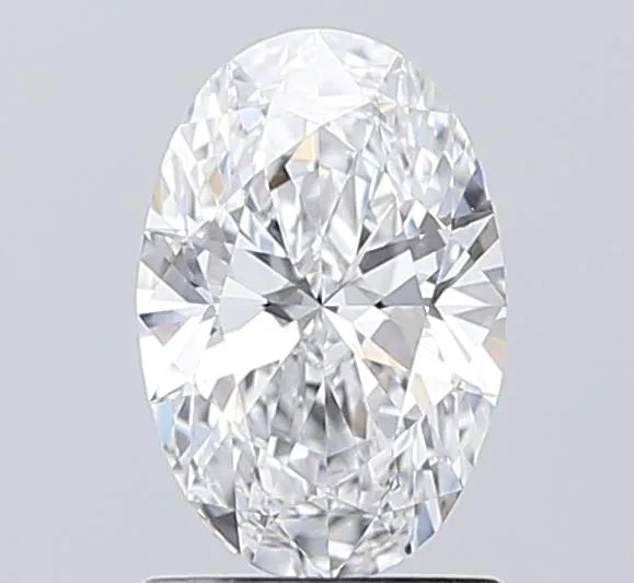 1.06ct Oval Lab Grown Diamond (Colour D, Clarity VVS2, IGI Certified)