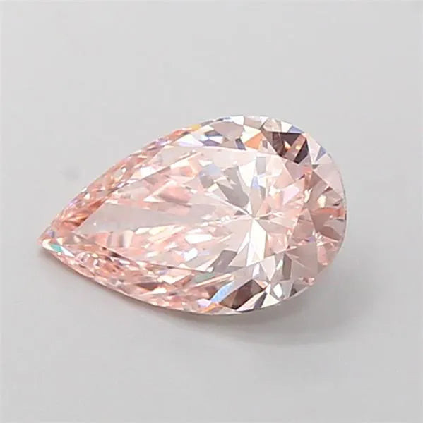 1.07ct Pear Lab Grown Diamond (Colour Fancy Pink, Clarity VS1, IGI Certified)