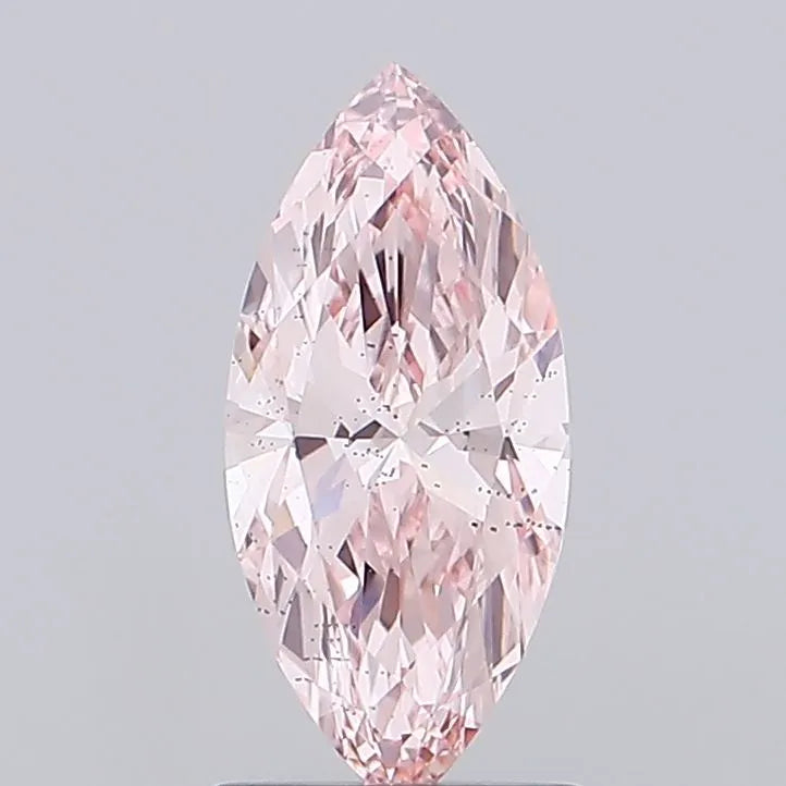 1.08ct Marquise Lab Grown Diamond (Colour Fancy Intense Pink, Clarity SI1, IGI Certified)