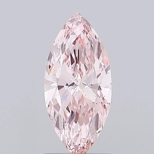 1.08ct Marquise Lab Grown Diamond (Colour Fancy Intense Pink, Clarity SI1, IGI Certified)