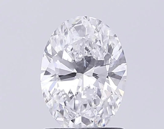 1.10ct Oval Lab Grown Diamond (Colour D, Clarity VVS2, IGI Certified)