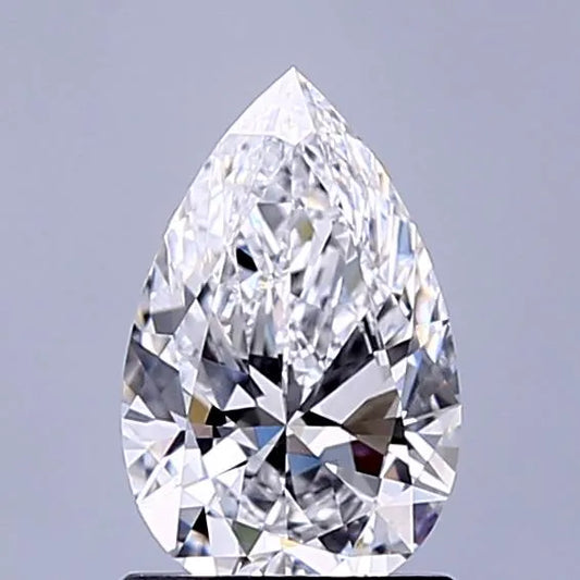 1.10ct Pear Lab Grown Diamond (Colour D, Clarity VVS2, IGI Certified)