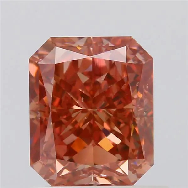 1.10ct Radiant Natural Diamond (Colour Fancy Deep Pink, Clarity SI1, GIA Certified)
