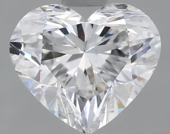 1.12ct Heart Lab Grown Diamond (Colour E, Clarity IF, IGI Certified)