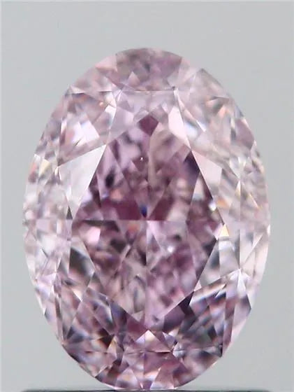 1.16ct Oval Natural Diamond (Colour Fancy Purplish Pink, Clarity VS1, GIA Certified)