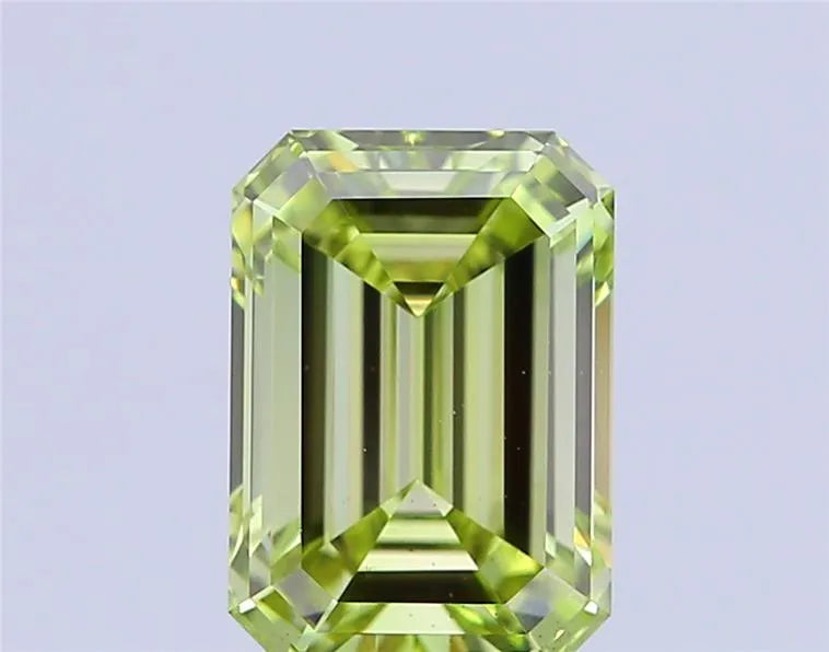 1.18ct Emerald Lab Grown Diamond (Colour Fancy Intense Green, Clarity VS2, IGI Certified)