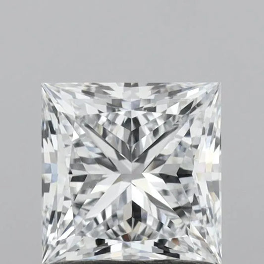 1.20ct Princess Lab Grown Diamond (Colour E, Clarity IF, IGI Certified)