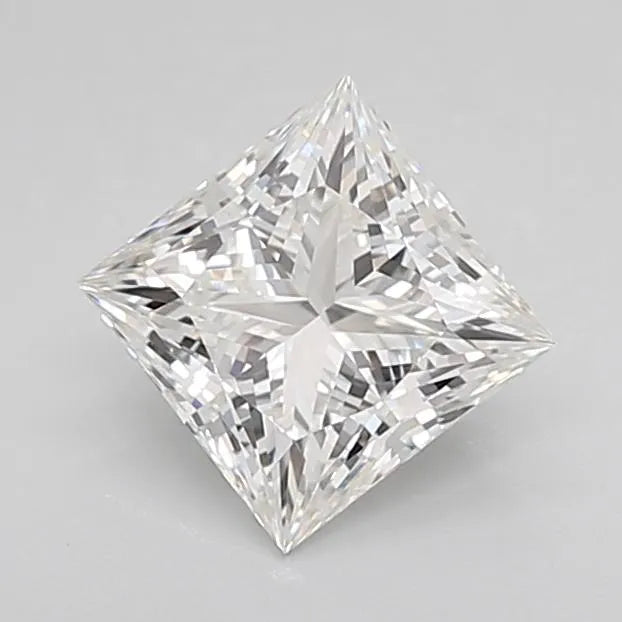 1.20ct Princess Lab Grown Diamond (Colour F, Clarity IF, Cut EX, IGI Certified)