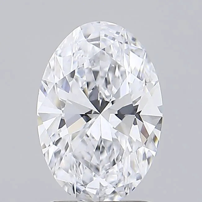 1.22ct Oval Lab Grown Diamond (Colour D, Clarity IF, IGI Certified)