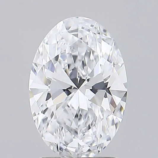 1.22ct Oval Lab Grown Diamond (Colour D, Clarity IF, IGI Certified)