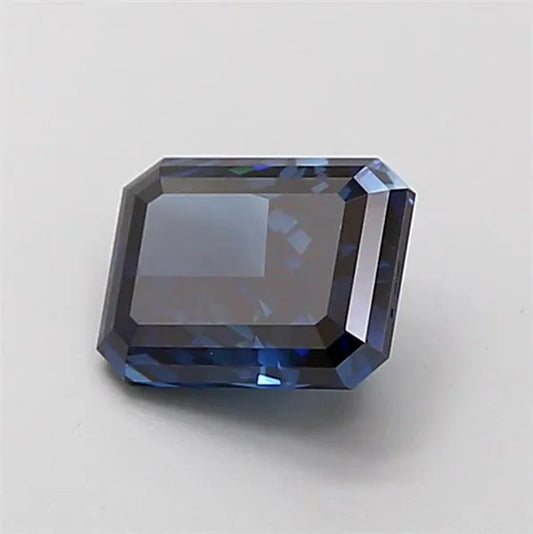 1.25ct Radiant Lab Grown Diamond (Colour Fancy Deep Blue, Clarity VVS1, IGI Certified)