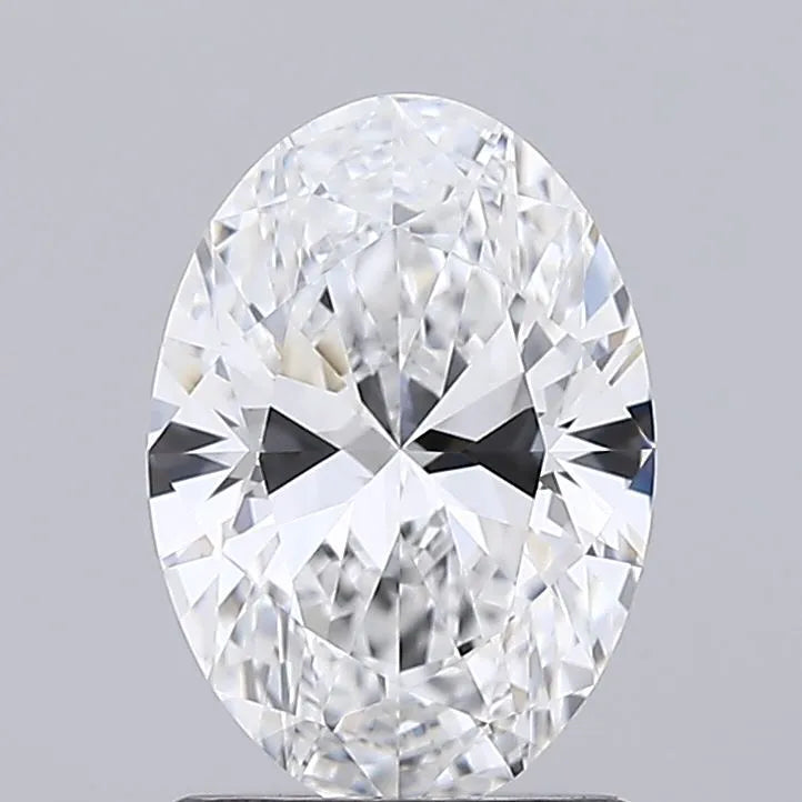 1.28ct Oval Lab Grown Diamond (Colour D, Clarity VVS1, IGI Certified)