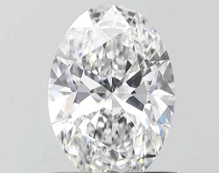 1.33ct Oval Lab Grown Diamond (Colour D, Clarity VVS2, IGI Certified)