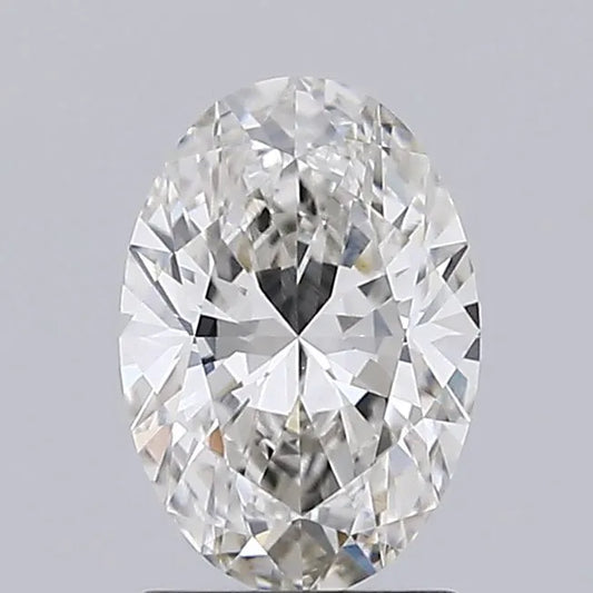 1.38ct Oval Lab Grown Diamond (Colour H, Clarity VS1, IGI Certified)