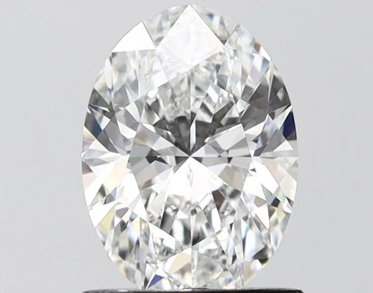 1.41ct Oval Lab Grown Diamond (Colour D, Clarity VVS1, IGI Certified)