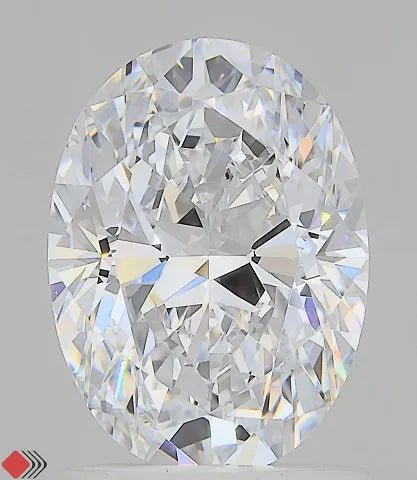1.50ct Oval Lab Grown Diamond (Colour D, Clarity VVS1, IGI Certified)
