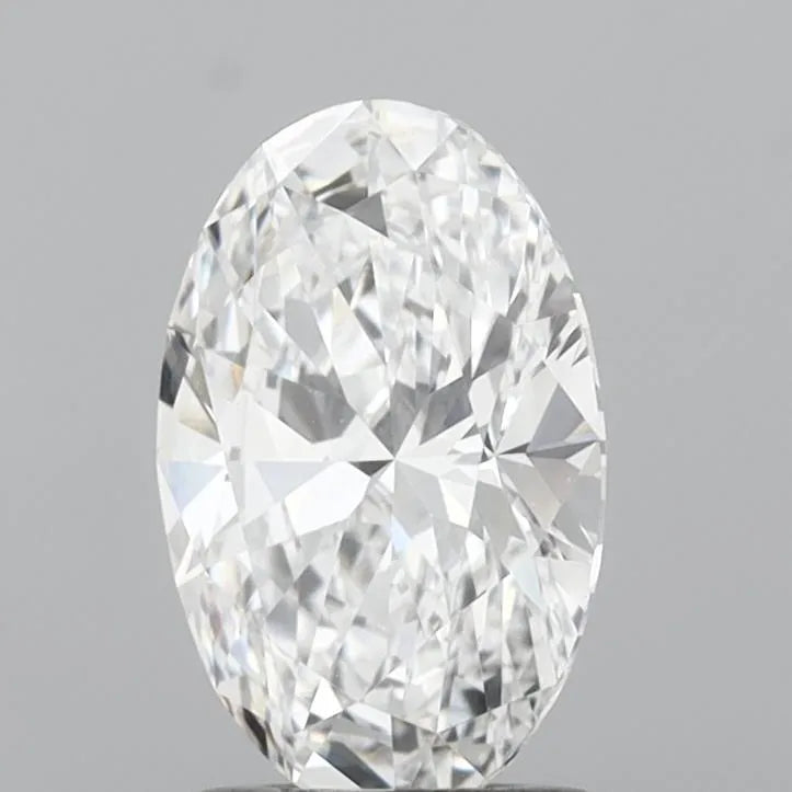 1.50ct Oval Lab Grown Diamond (Colour D, Clarity VVS2, IGI Certified)