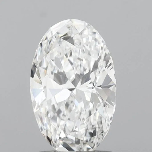 1.50ct Oval Lab Grown Diamond (Colour D, Clarity VVS2, IGI Certified)