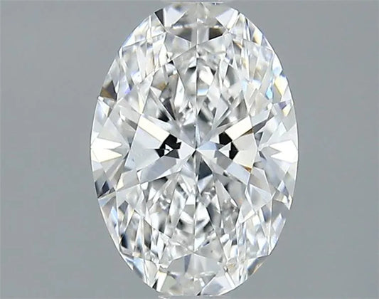 1.50ct Oval Lab Grown Diamond (Colour E, Clarity VVS2, IGI Certified)