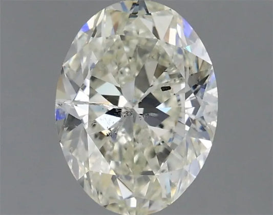 1.50ct Oval Natural Diamond (Colour I, Clarity SI2, Cut VG, IGI Certified)