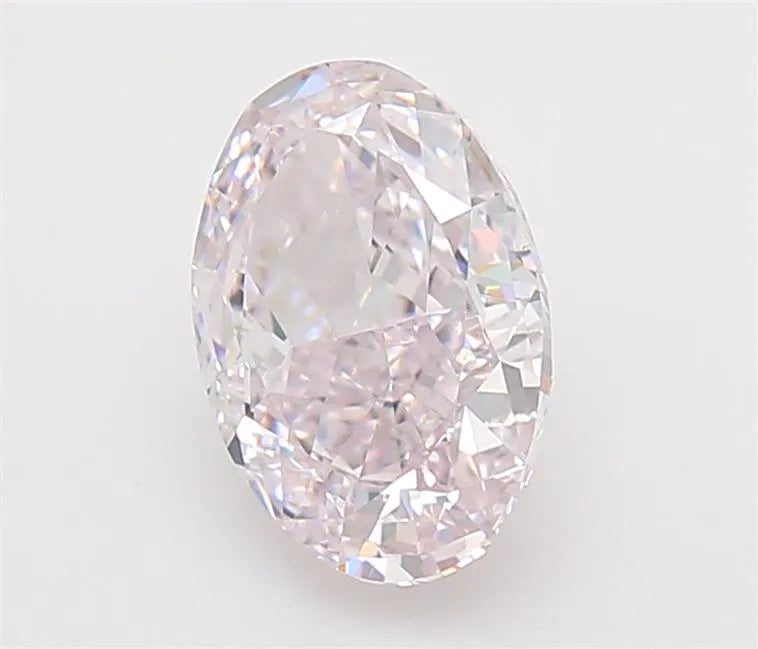 1.50ct Oval Natural Diamond (Colour Very Light Pink, Clarity VS2, GIA Certified)
