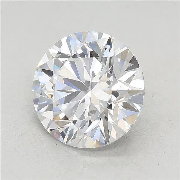 1.50ct Round Lab Grown Diamond (Colour D, Clarity IF, Cut ID, IGI Certified)