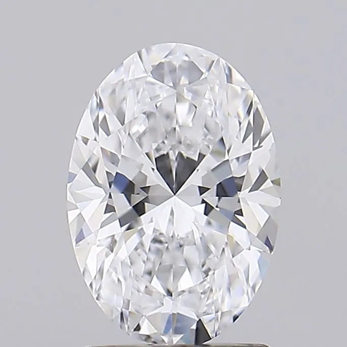 1.51ct Oval Lab Grown Diamond (Colour D, Clarity FL, IGI Certified)