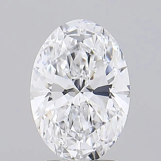 1.51ct Oval Lab Grown Diamond (Colour D, Clarity FL, IGI Certified)