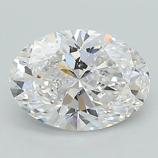 1.51ct Oval Lab Grown Diamond (Colour D, Clarity VS1, IGI Certified)
