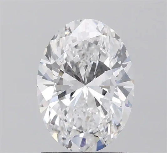 1.51ct Oval Lab Grown Diamond (Colour D, Clarity VVS1, IGI Certified)
