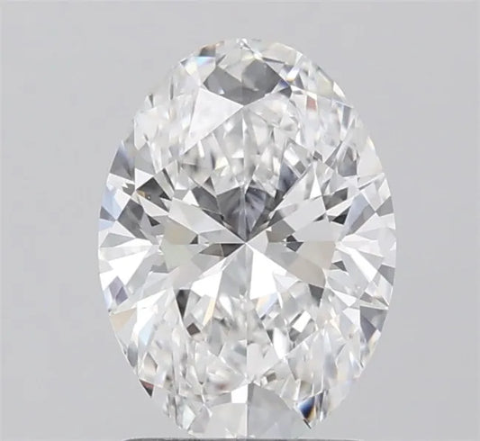 1.51ct Oval Lab Grown Diamond (Colour D, Clarity VVS2, IGI Certified)