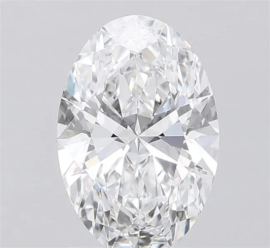 1.51ct Oval Lab Grown Diamond (Colour D, Clarity VVS2, IGI Certified)