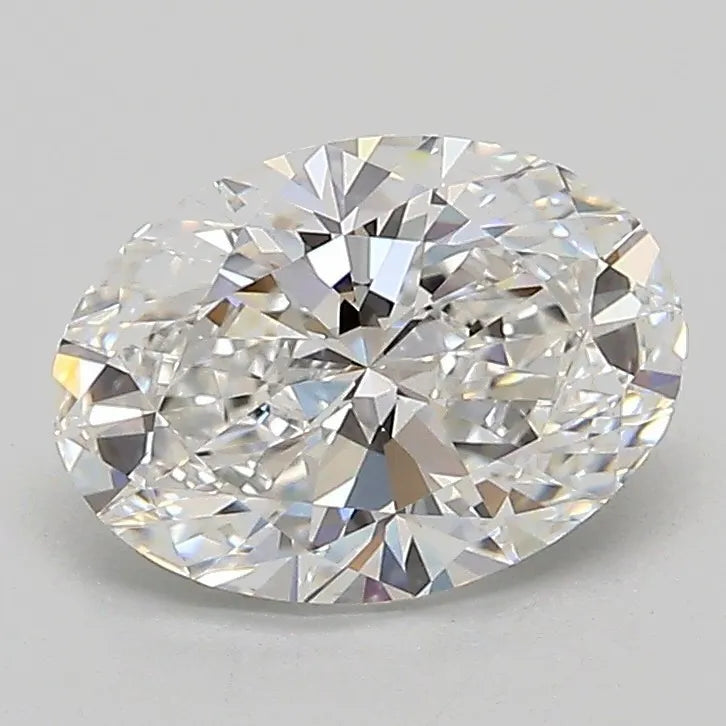 1.53ct Oval Lab Grown Diamond (Colour D, Clarity VVS1, IGI Certified)