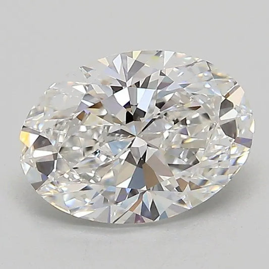 1.53ct Oval Lab Grown Diamond (Colour D, Clarity VVS1, IGI Certified)