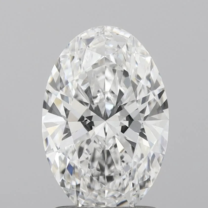 1.53ct Oval Lab Grown Diamond (Colour G, Clarity SI1, IGI Certified)