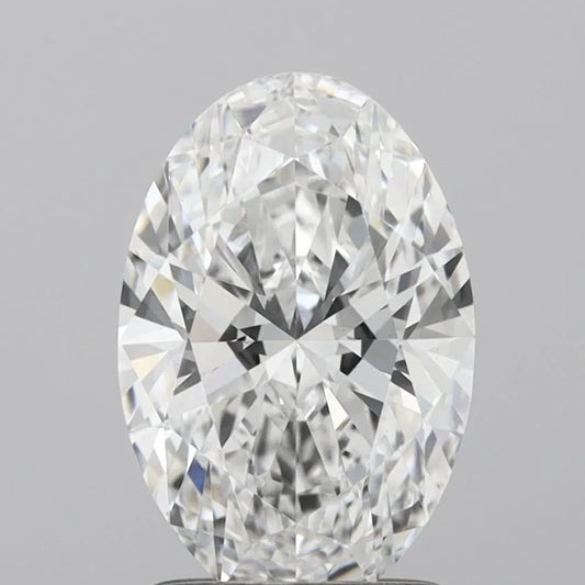 1.53ct Oval Lab Grown Diamond (Colour G, Clarity SI1, IGI Certified)