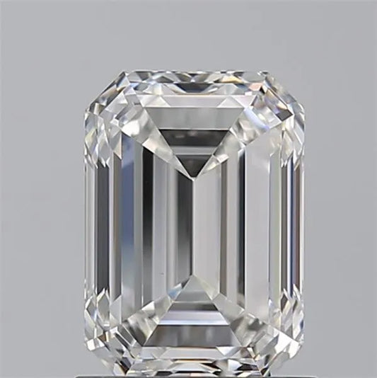 1.55ct Emerald Natural Diamond (Colour F, Clarity VS1, GIA Certified)