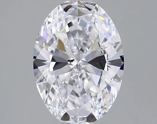 1.55ct Oval Lab Grown Diamond (Colour D, Clarity VVS2, IGI Certified)