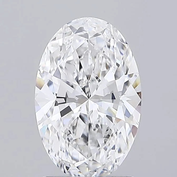 1.55ct Oval Lab Grown Diamond (Colour D, Clarity VVS2, IGI Certified)