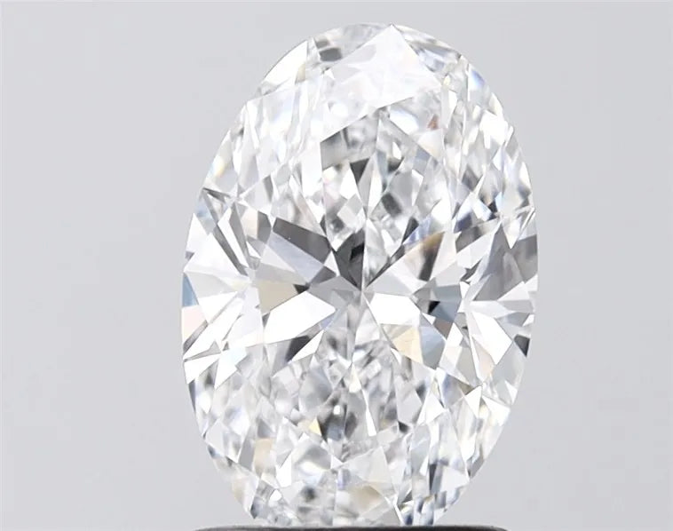 1.55ct Oval Lab Grown Diamond (Colour D, Clarity VVS2, IGI Certified)