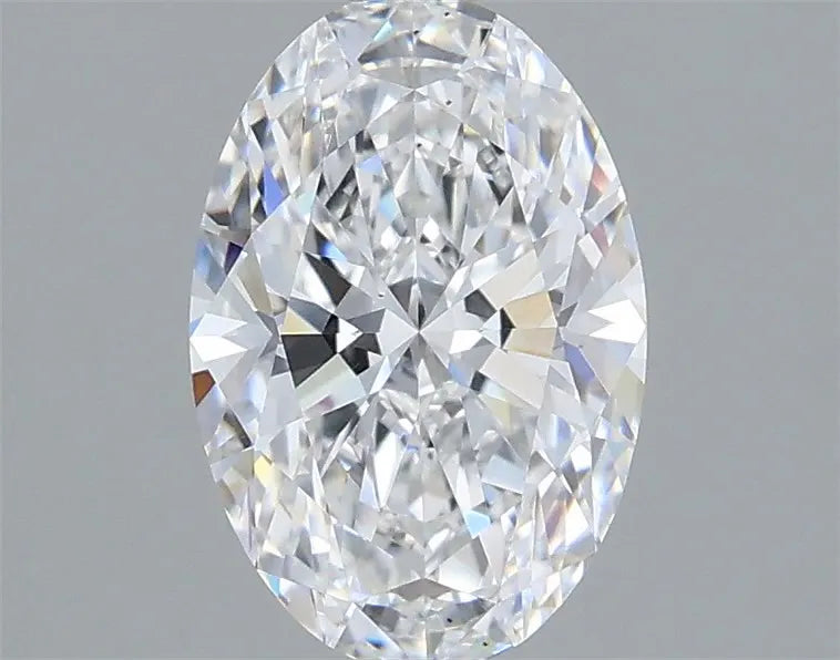 1.56ct Oval Lab Grown Diamond (Colour D, Clarity VS2, IGI Certified)