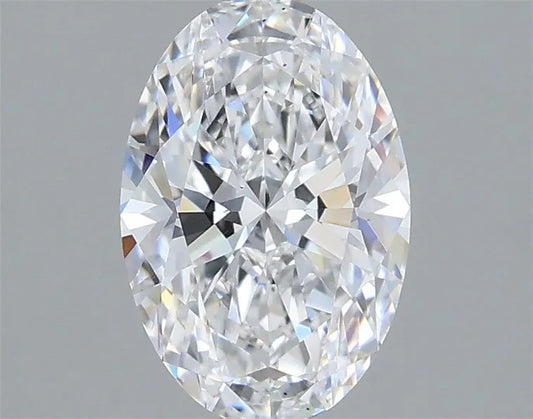 1.56ct Oval Lab Grown Diamond (Colour D, Clarity VS2, IGI Certified)