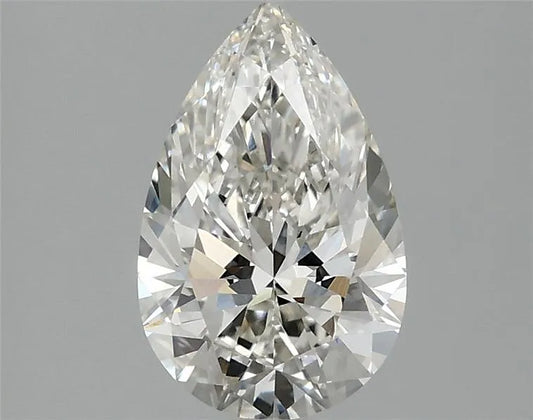 1.57ct Pear Lab Grown Diamond (Colour H, Clarity VVS2, IGI Certified)