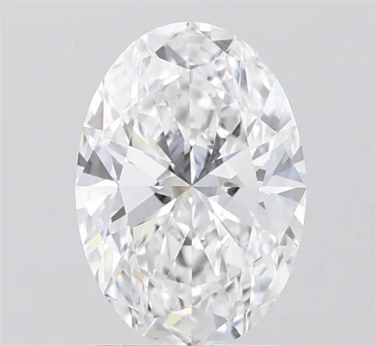 1.60ct Oval Lab Grown Diamond (Colour D, Clarity VVS2, IGI Certified)