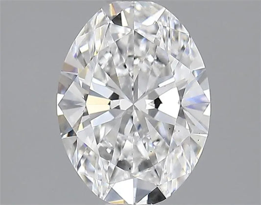 1.62ct Oval Lab Grown Diamond (Colour D, Clarity VS2, IGI Certified)